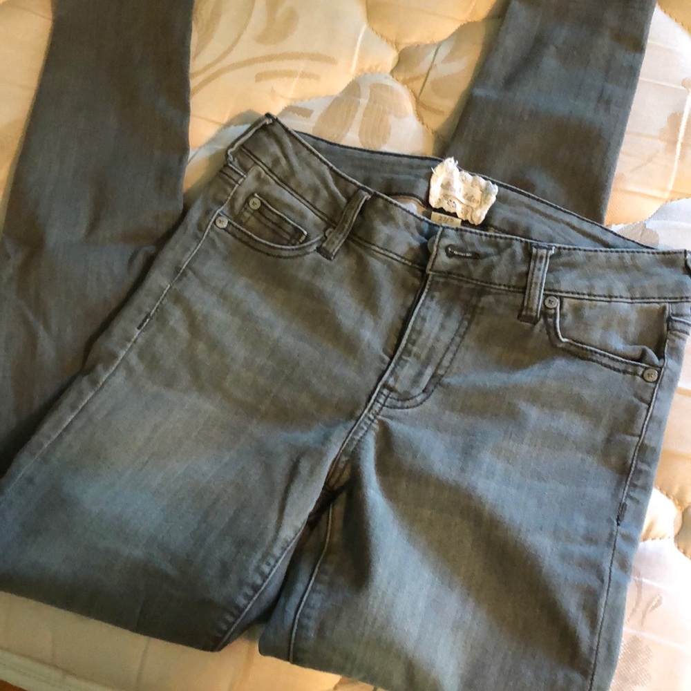 Green jeggings